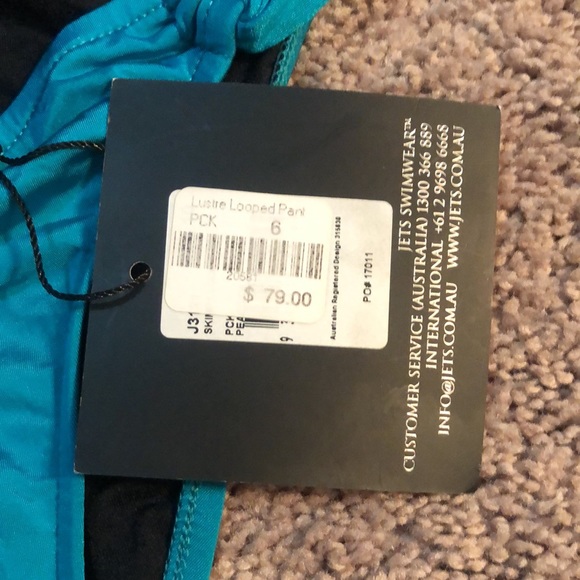 NWT - teal bikini bottoms - Picture 3 of 4